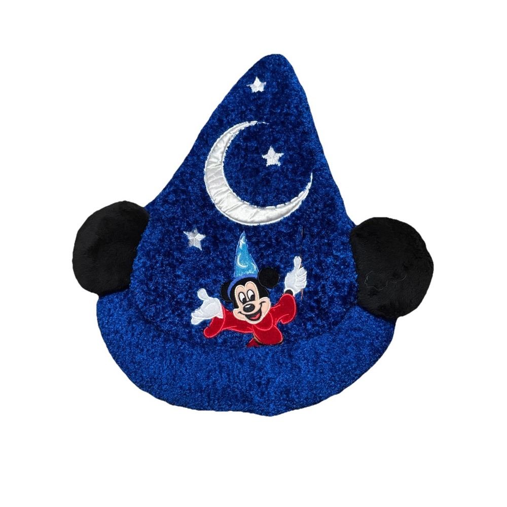 Disney Park Disneyland Mickey Mouse Wizard‎ Sorcerer One Size Fantasia Ears